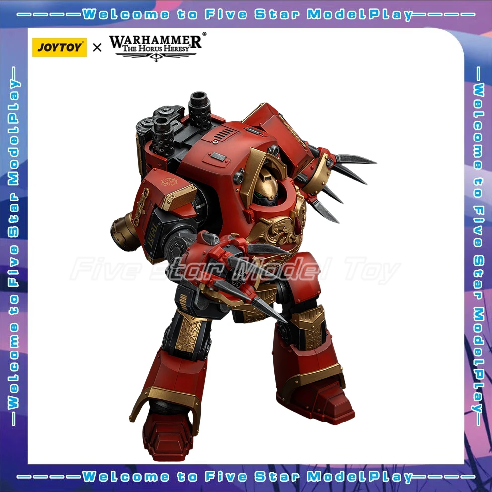 

【FS】JOYTOY Warhammer 40K Scale 1/18 Action Figures Blood Angels Contemptor-Incaendius Dreadnought Models Toys Gifts
