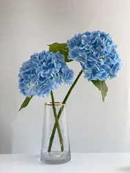 58CM Beautiful Hydrangea Bouquet Artificial Silk Flowers for Home Wedding Party Living Room Decoration TableAccessories