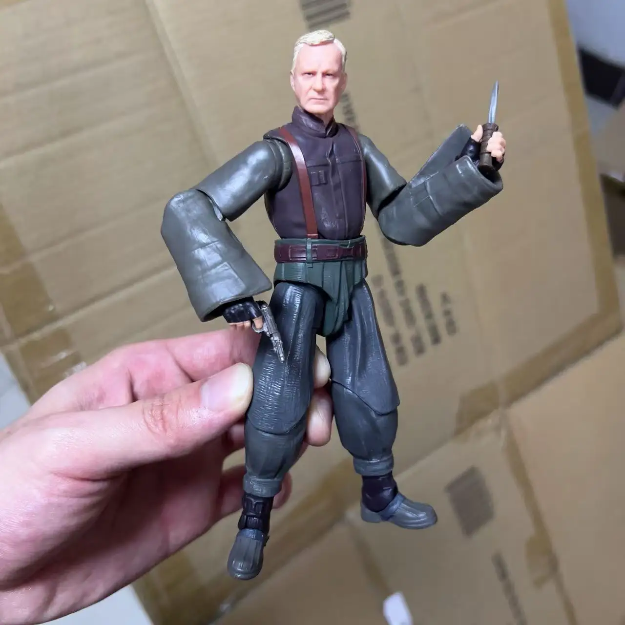 Hasbro 6 Inch Original Star Wars The Black Series Andor TV Series Luthen Rael Action Figure Toys Collection view 5