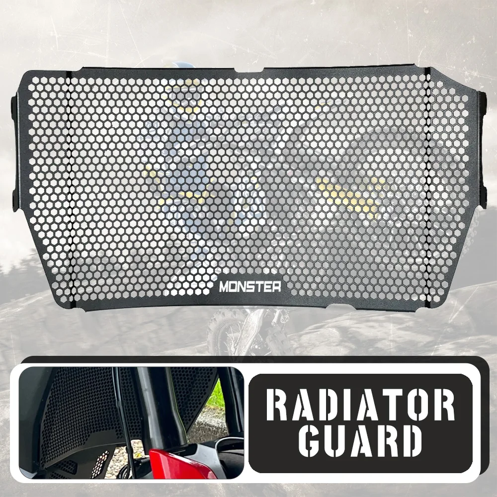 

2023 Motorcycle Radiator Grille Guard Cover For Ducati Monster 821 Monster821 2013 2014 2015 2016 2017 2018 2019 2020 2021 2022