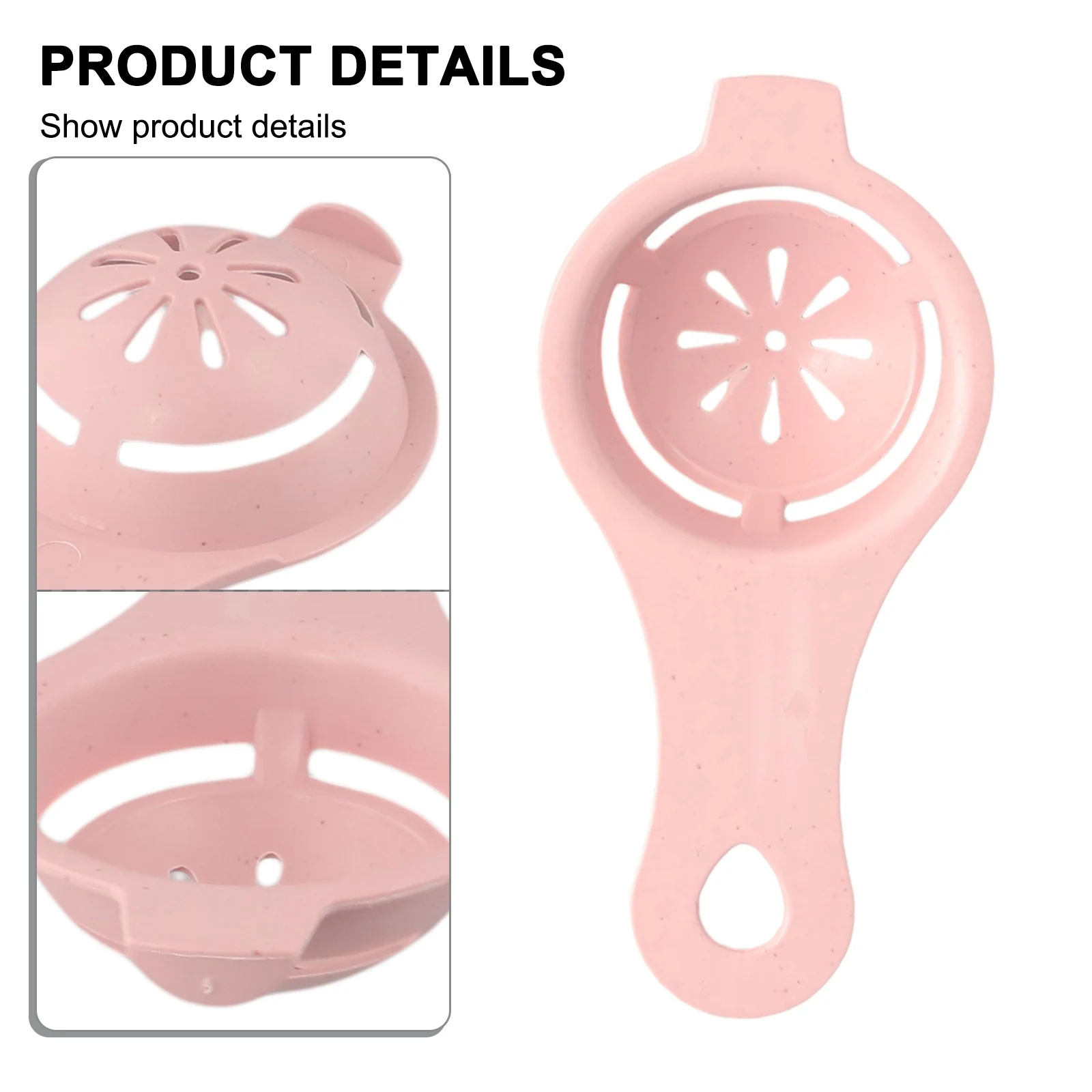 1 шт., разделитель яичного желтка, инструмент для разделения белка, пищевой инструмент для яиц, кухонные инструменты, кухонные приспособления, стандартный пищевой полипропилен