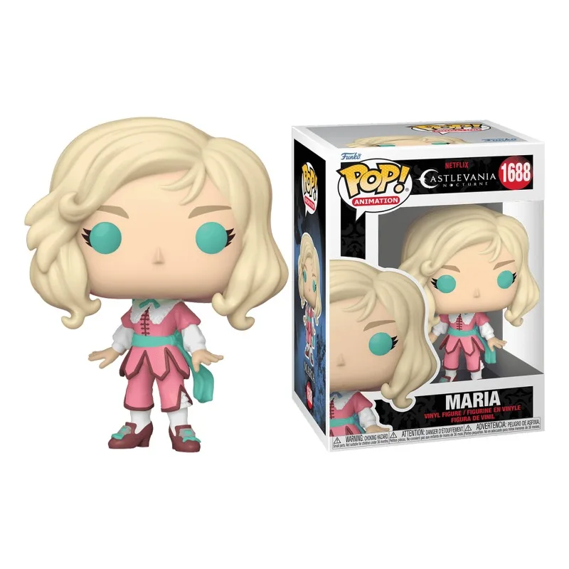 Funko POP Original Castlevania Anime Figure Maria Renard Erzsebet Action Figure Toys for Boys Girls Kids Gift Model Ornaments