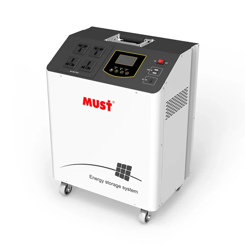2025 MUST Portable Solar Power Station HBP Series 300W 500W 100W Sine Wave MPPT Controller EU Plug for Home Use