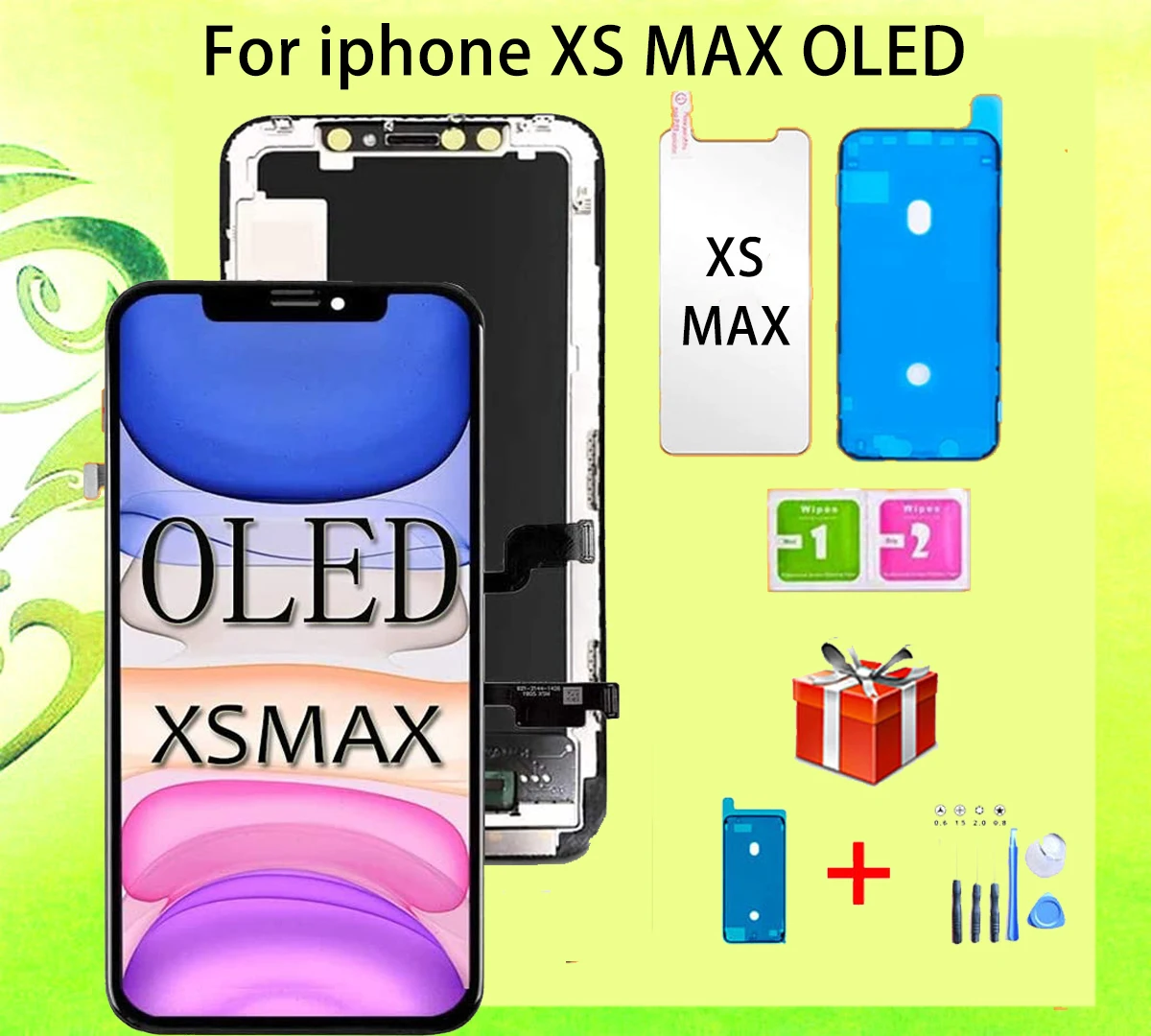 

OLED Pantalla For iphone XS LCD xsmax Screen OLED LCD Display Touch Screen Digitizer Assembly For iPhone XS Max Replacement