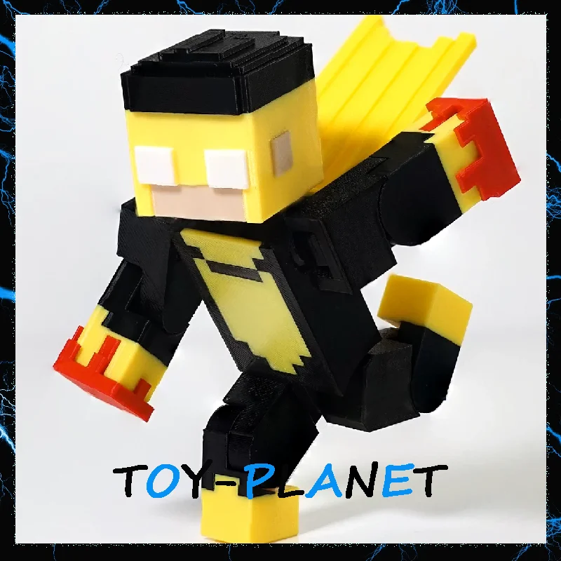 

In Stock New 3d Printed Invincible Boy New Form The Cube Man Dummy13 T13 Multi-Jointed Movable Shapeshift Action Figure