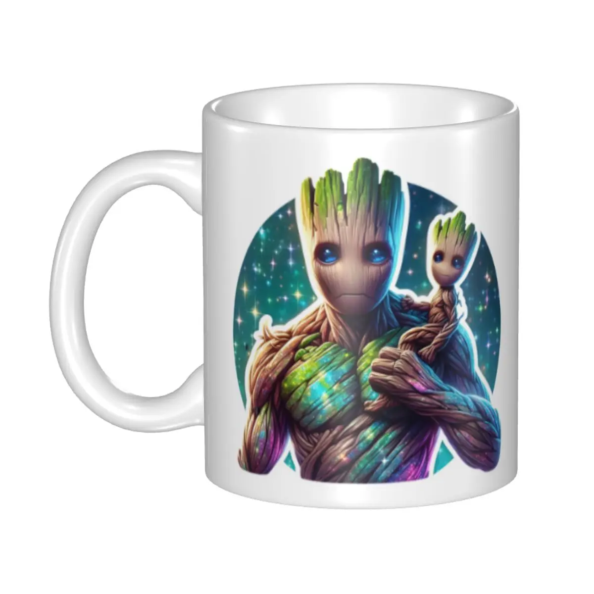 كوب قهوة شخصي من Guardians Of The Galaxy I AM GROOT Monster، أكواب شاي حليب سيراميك ذاتية الصنع