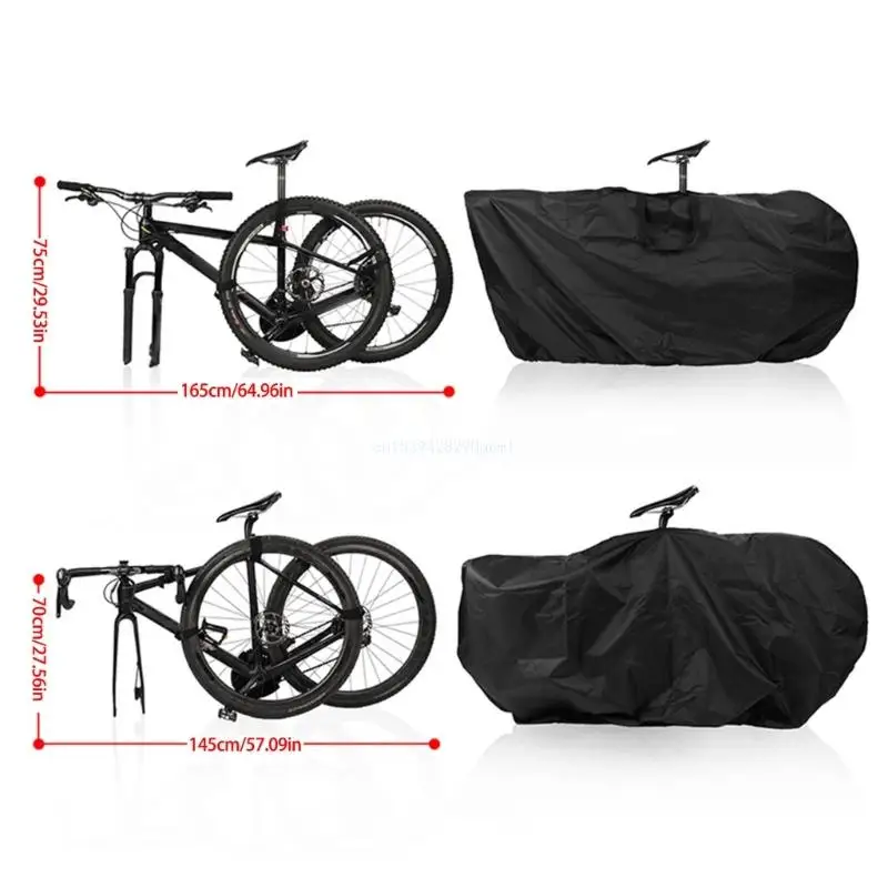 Thick Bicycles Travel Case Folding Bike Bag Mountain Bike Carry Bag Dust Cover Road Bike Transport Case Bag Enduring