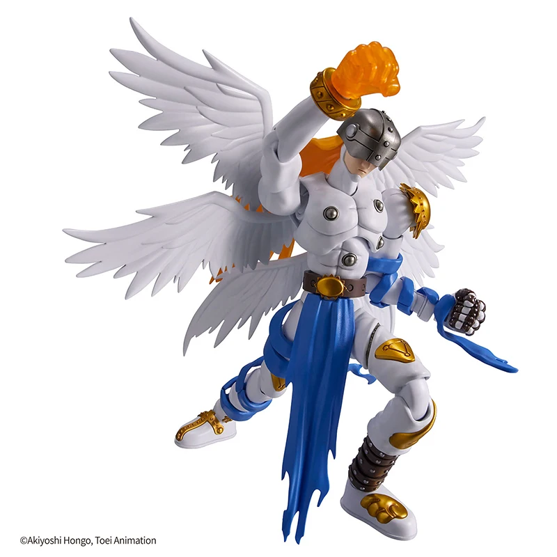 In stock Bandai Original Digimon Adventure animated character Rising Angel Action figure toys Model accessories for children's g