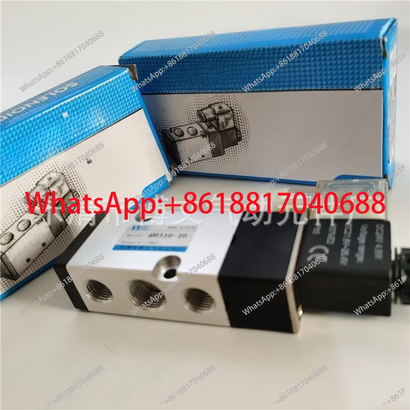 Boutique and ordinary solenoid valves 4M310-08 AC220V DC24V plate two-position five-way reversing valve