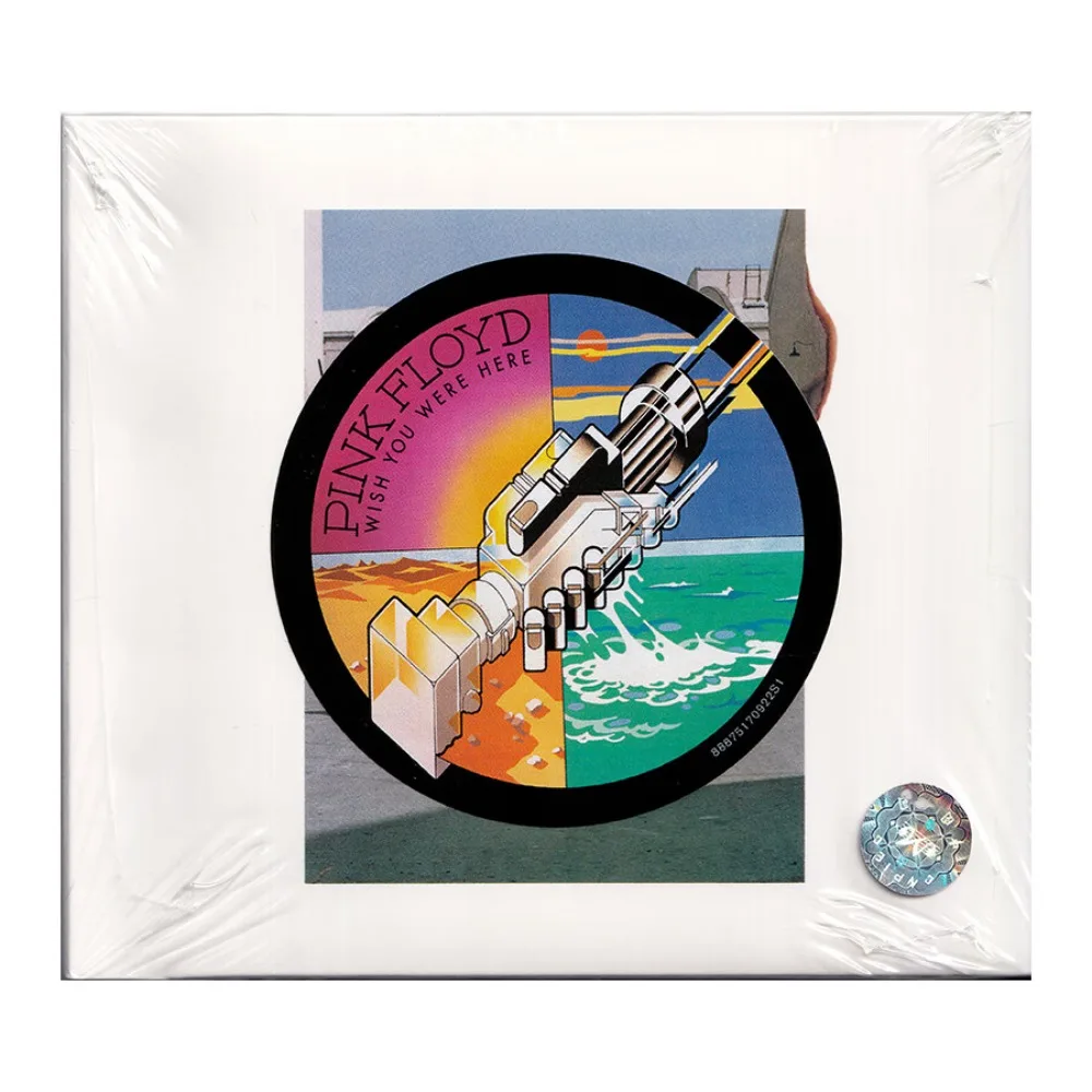 PINK FLOYD Wish You Were Here CD - Classic Rock Legend Original, edición de coleccionista para entusiastas de la música y amantes del vinilo