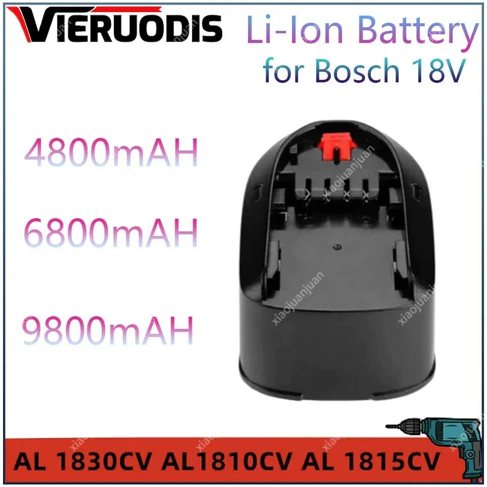 For Bosch 4800mAh Li-ion Rechargeable Battery 18V for Bosch Tools PSB PSR PST 18 Li-2 2607335039 2607335040 2607336208 (only for