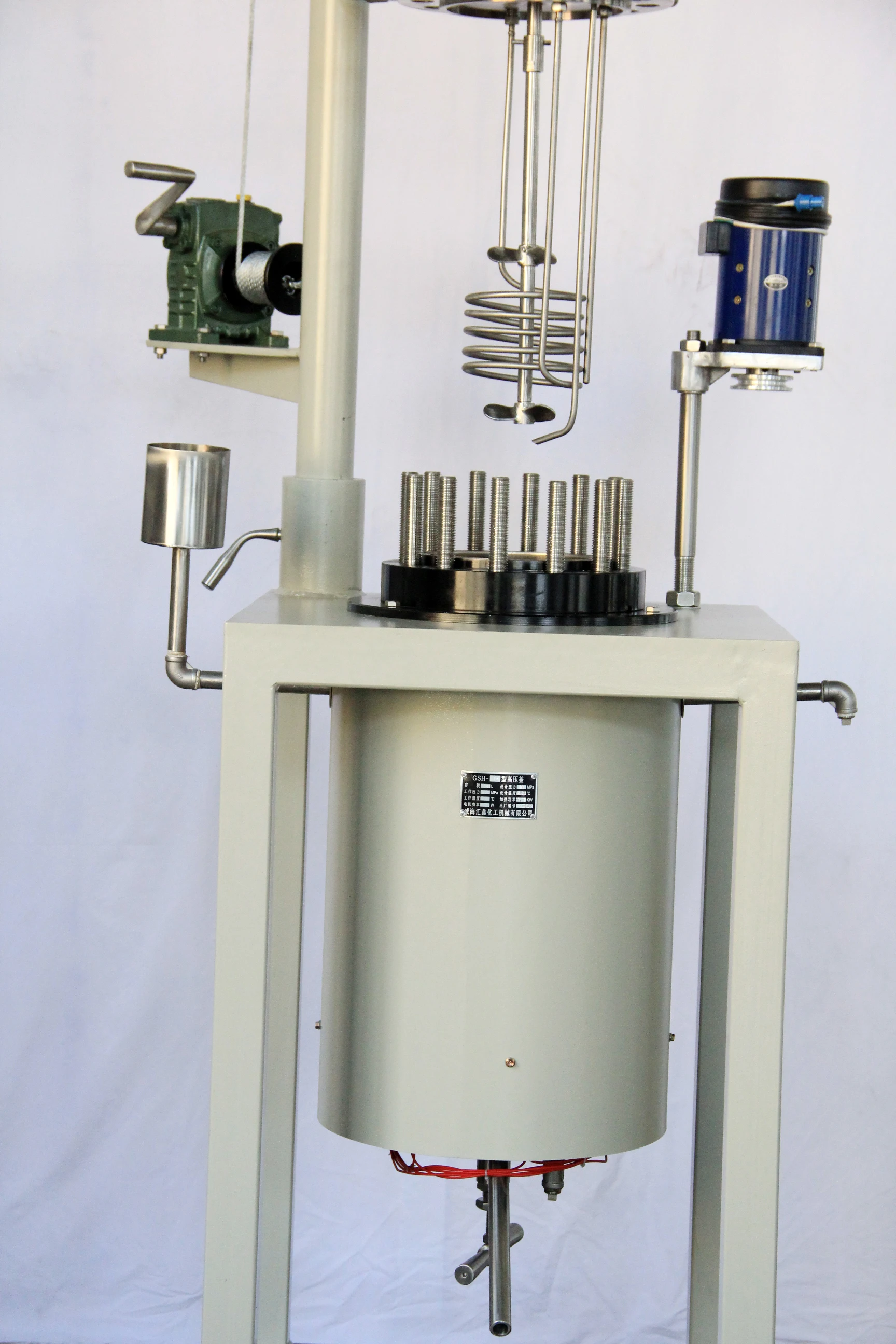 10L Stainless Steel Laboratory Chemical Jacketed Reactor