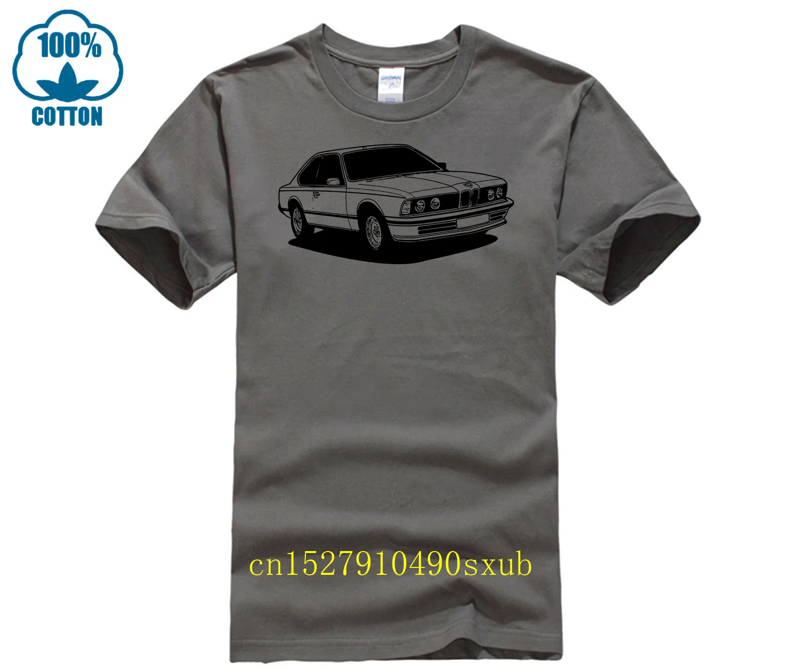 T Shirt E 24 635 CSI Oldtimer Youngtimer Motiv