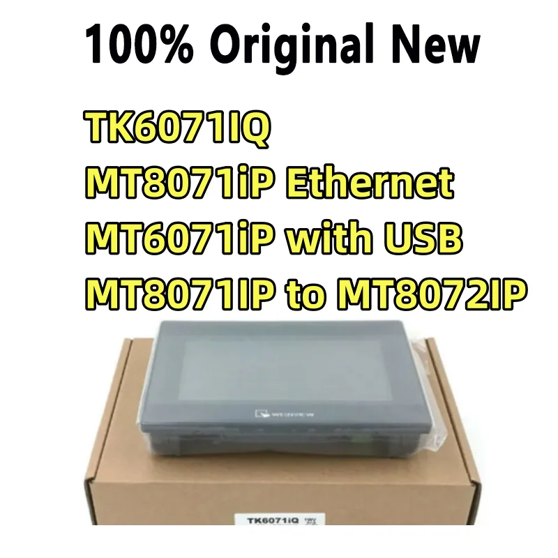 

100% Tested Boxed MT8072IP TK6071iQ MT8071IP MT6071iP 7 Inch HMI Touch Screen TFT 800*480
