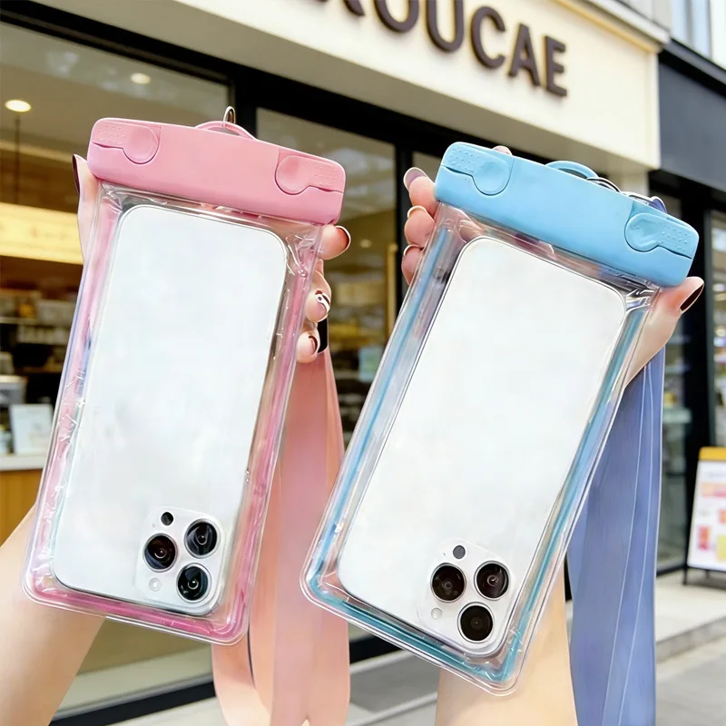 

8 Level Waterproof Sealed Crossbody Phone Case 3 Layer Protection for Swimming