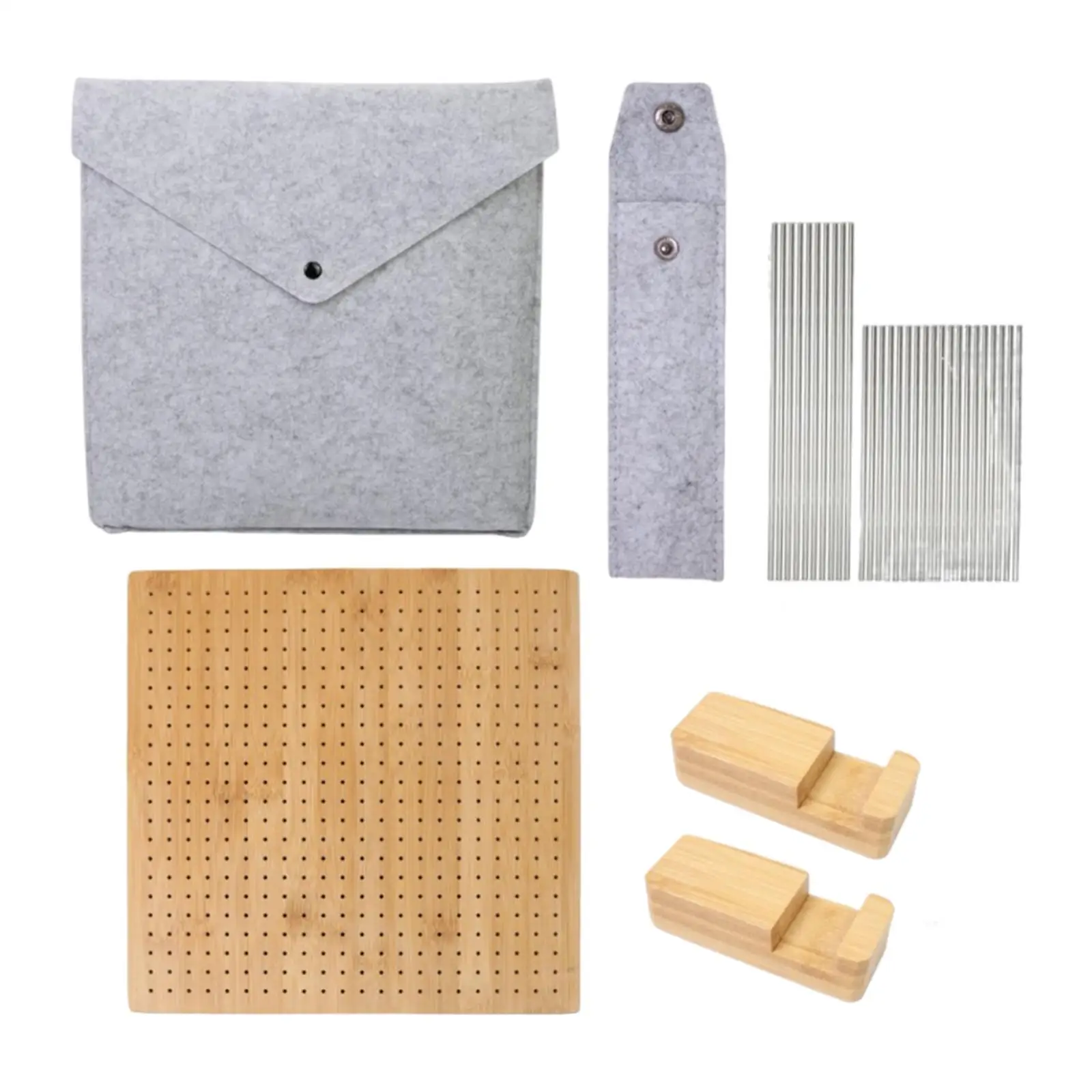 

Crochet Blocking Board with Stainless Steel Pins for Blocking Crochet for Starter Gifts for Crocheters Mothers Grandmothers