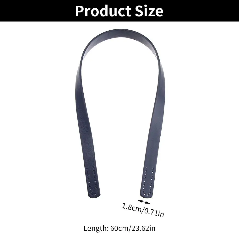 2Pcs PU Leather Shoulder Bag Strap Set