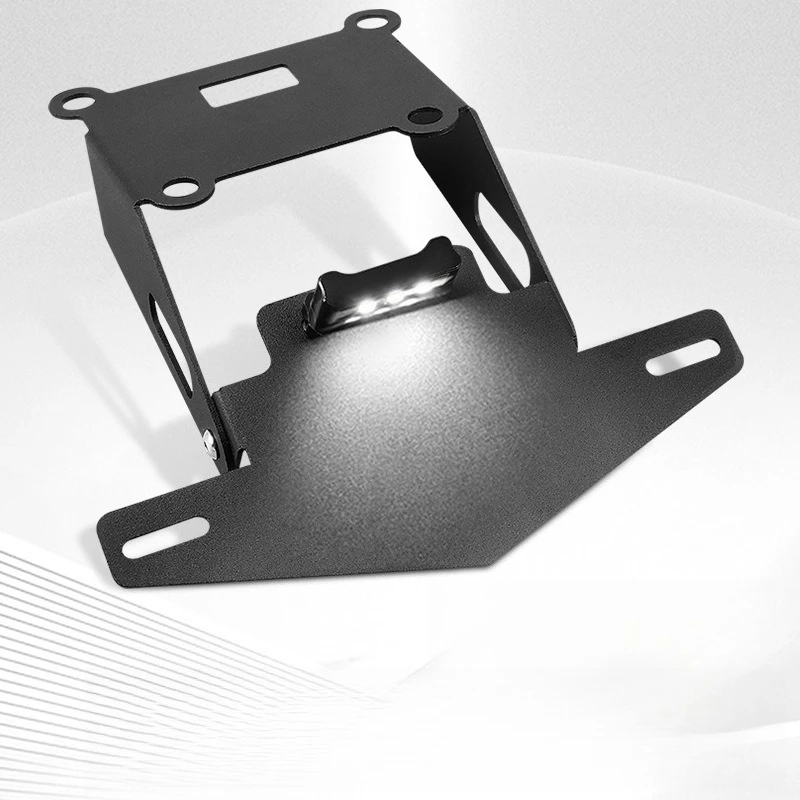 Motorcycle Modification With Short Tail Registration Plate Holder For KAWASAKI Z900RS 2018-2024  Delivery License Plate Light