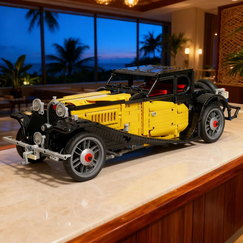 

3627pcs MOC Bugatti 50T Technical Model Building Blocks Creative DIY Gift Display Decor Assemble Premium Adult Kids Desk Home