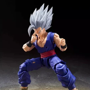 Shf Dragon Ball Anak Gohan Binatang Action Figure PVC Koleksi Bergerak Boneka Anime 17 Cm Super Saiyan Gohan Figurine Model Mainan Hadiah 10 angka gohan beast penjualan terbaik - №