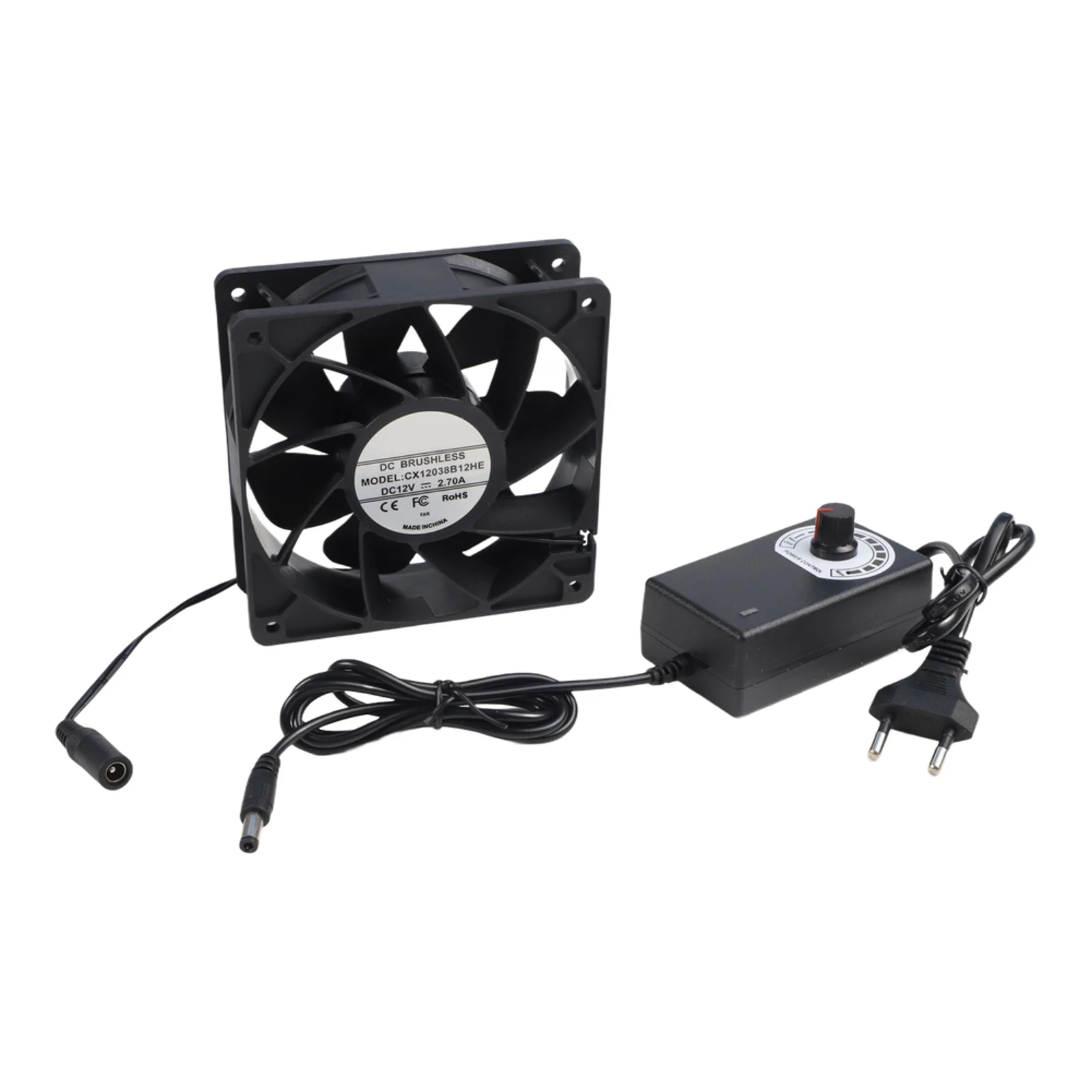 100mm Axial for exhaust Fan Blower Fan DC12 V Fan High-temperature Resistance Humidity Resistant Efficient Airflow