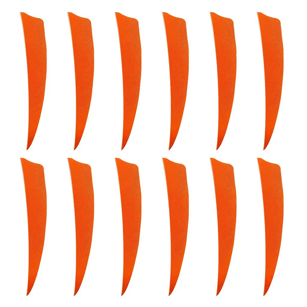 

12Pcs 3 inch Feather Arrow Vane Fletchings for DIY Arrow Archery Bow