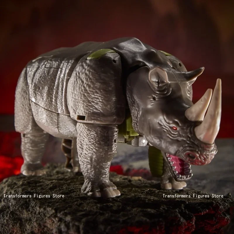 In Voorraad Originele Transformers WFC-K27 Rhinox G1 Film Figuur Model Anime Actie Vervorming Robot Speelgoed Festival Populaire Geschenken