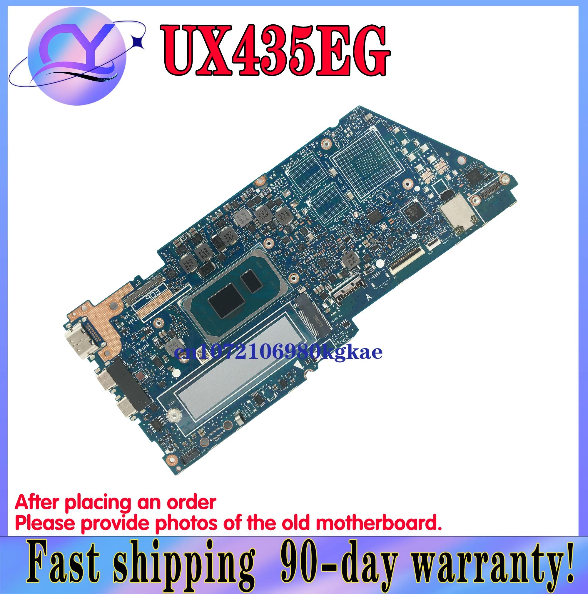 UX435EG Mainboard For ASUS UX435E UX435EA UX435EAL BX435E RX435E