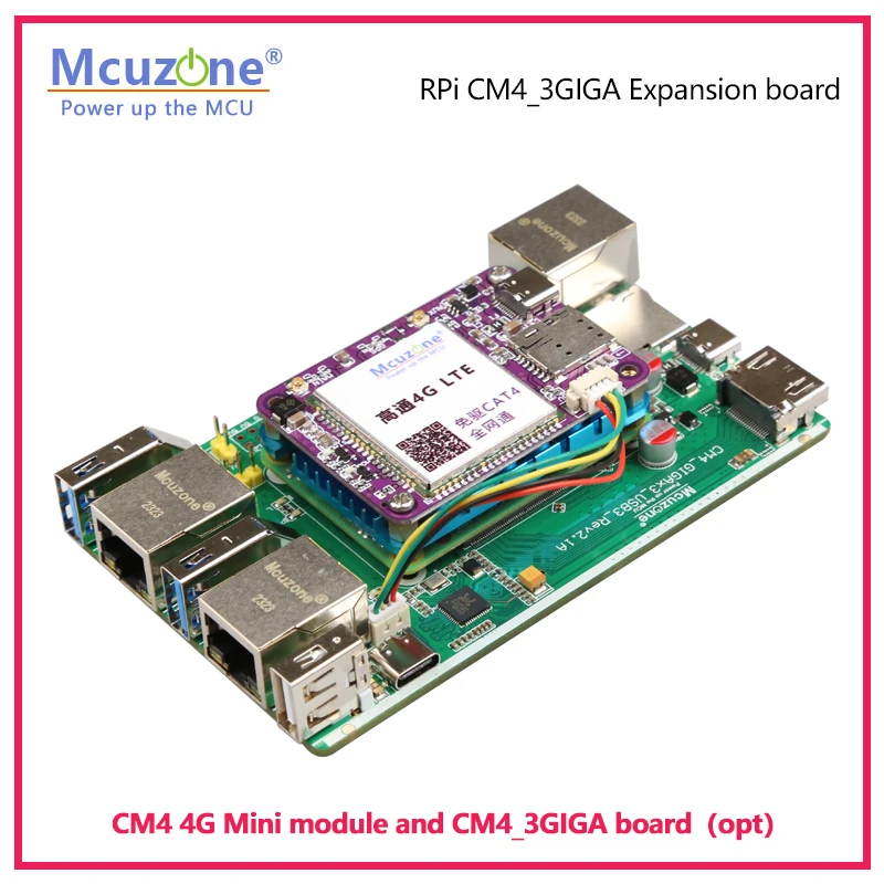 Raspberry Pi  CM4  3x Gbps Ethernet board, HDMI RTL8153 GIGA USB3.0, OpenWrt, Ubuntu,RPI OS