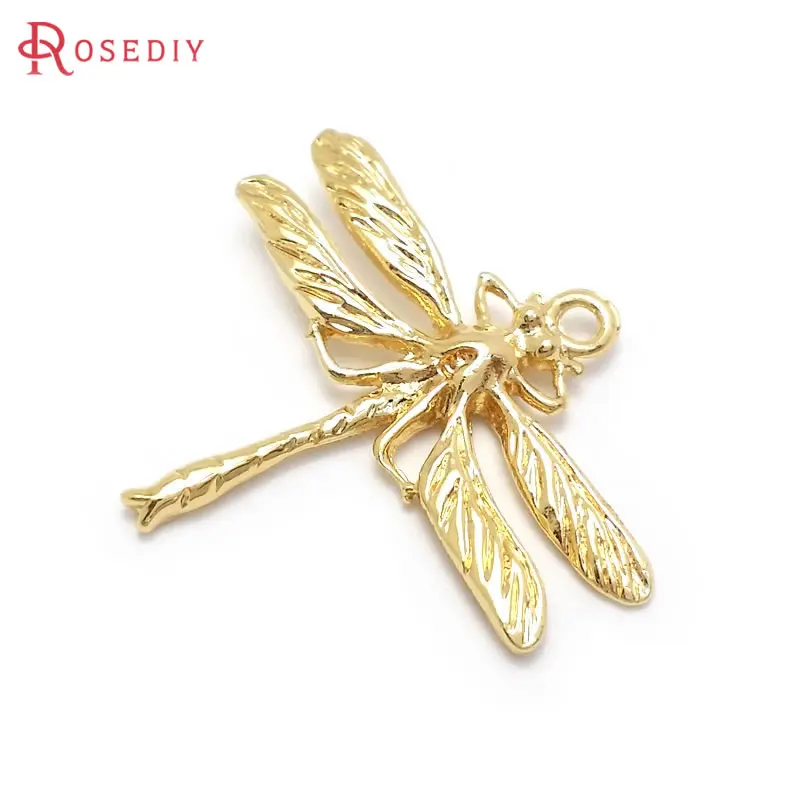 18K Gold Color Bras… - image