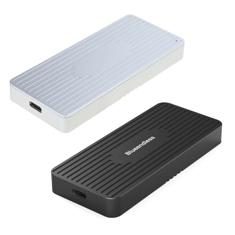 

BLUEENDLESS 40Gbps External Hard Driver SSD Case M.2 NVMe Enclosure for Thunderbolt3 USB SSD Enclosure Disk Box