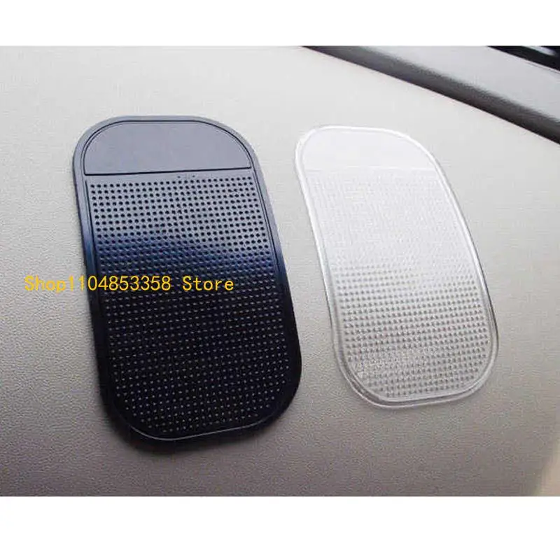 Car Anti-skid Mat SiliconePhone Holder Storage Sticker Black Sticky Pad Mats Interior Dashboard Holder For Phone