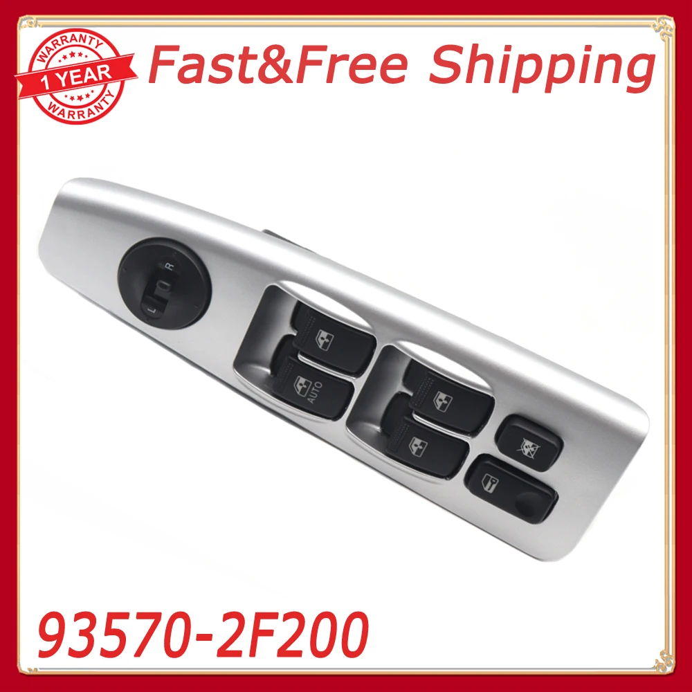 

Кнопка главного управления стеклоподъемником автомобиля для Kia Spectra Cerato 2004-2009 93570-2F200