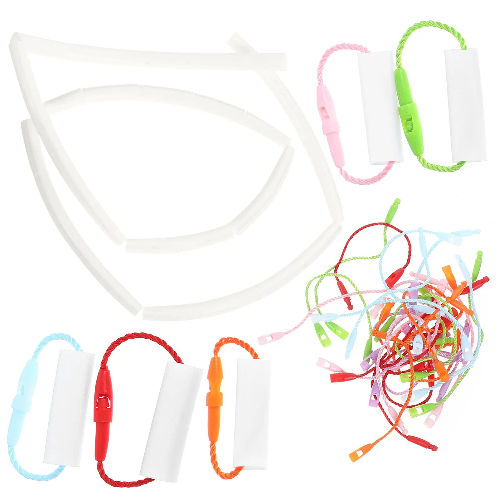 

30Pcs Name Tag Label Hanging Rings Writable Clothes Bottle Labels Daycare Supplies Name Labels for Clothing