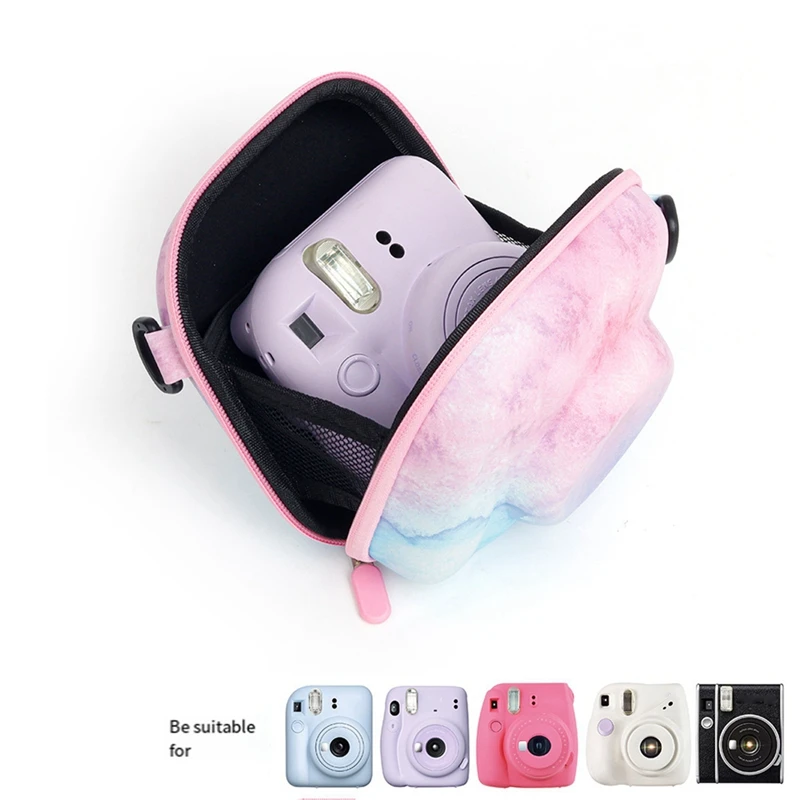 Instant Camera Case Bag For Fujifilm Instax Mini 12/11/9/8/7/40 Camera Carrying Shockproof EVA