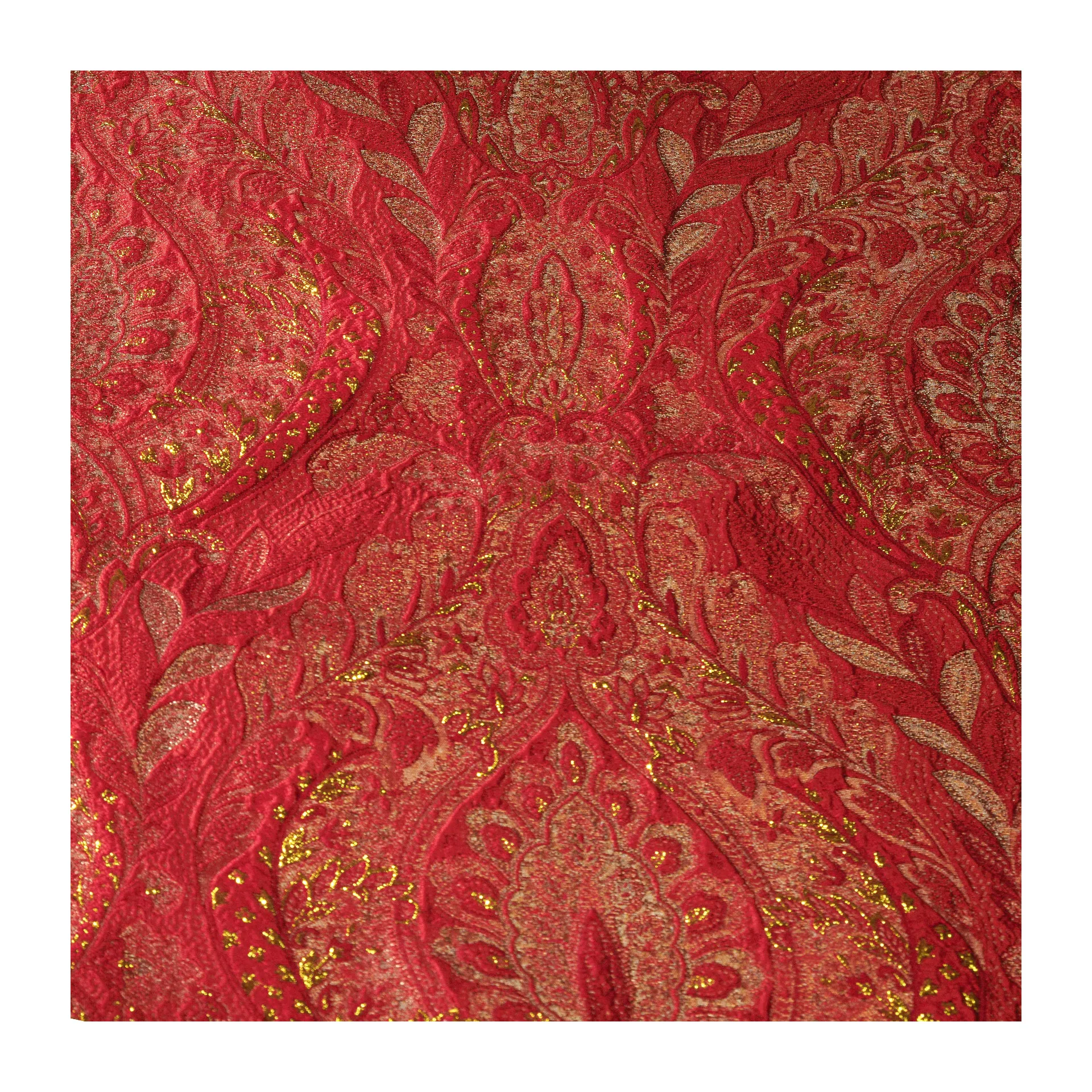 Tela Jacquard de Cachemira Vintage con patrón tridimensional, arte, bolso artesanal, abrigo, tela de diseño de ropa