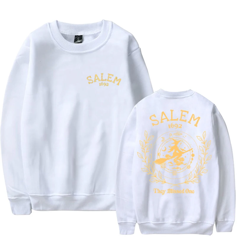 แม่มดฮาโลวีนซาเลม 1692 พวกเขาพลาดเสื้อสเวตเตอร์ผู้หญิงเสื้อสเวตเตอร์ขนาดใหญ่แขนยาวฤดูใบไม้ร่วงวันหยุดฮาโลวีนเสื้อสวมหัว