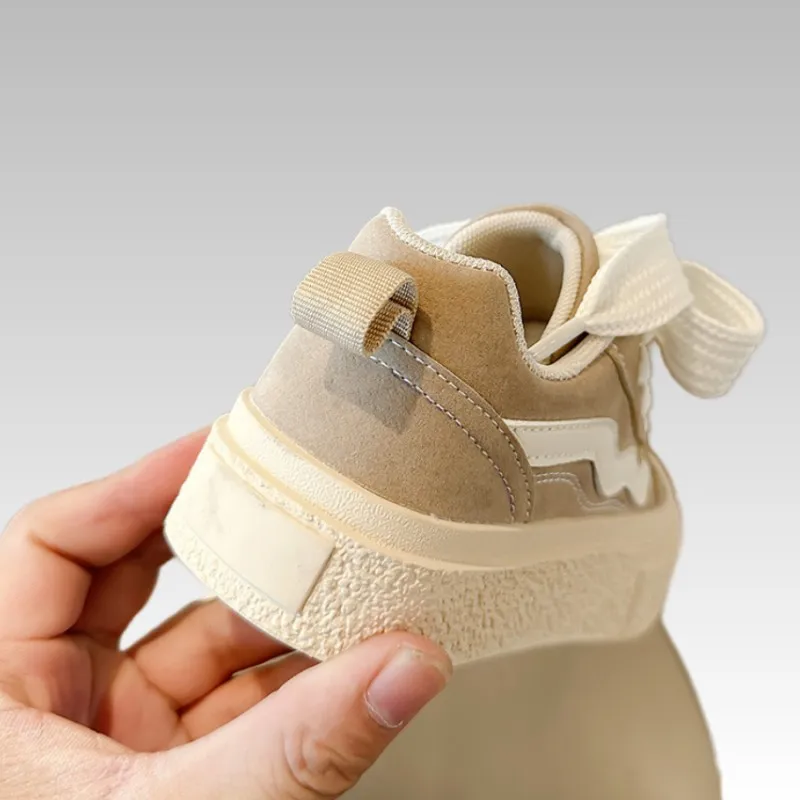 Picture 5: Spring Autumn Kids Sneakers Fashion Round Toe Comfortable Fashion Non-slip Sports Shoes Toddlers Children Soft Soled Casual Shoe