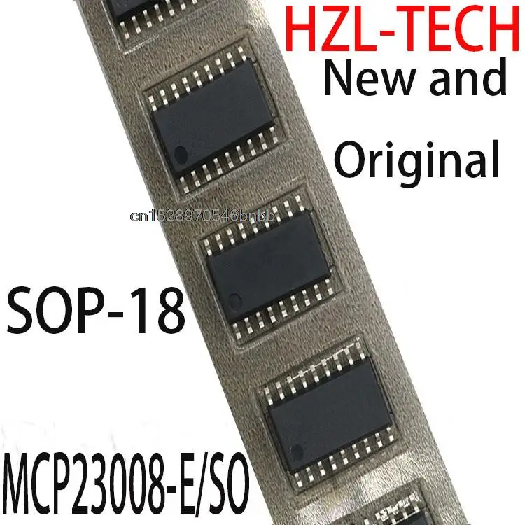 5PCS New and Original  SOP-18 MCP23008 SOP18 MCP23008-E/SO