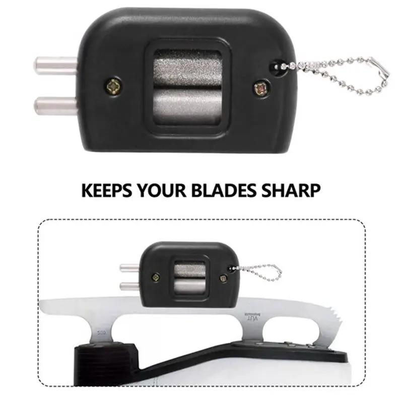 Superior-Handheld Ice Skate Edge Blade Sharpener Grindstone Sharpening Stone Tool For Ice Hockey Skates Figure Skating Blade