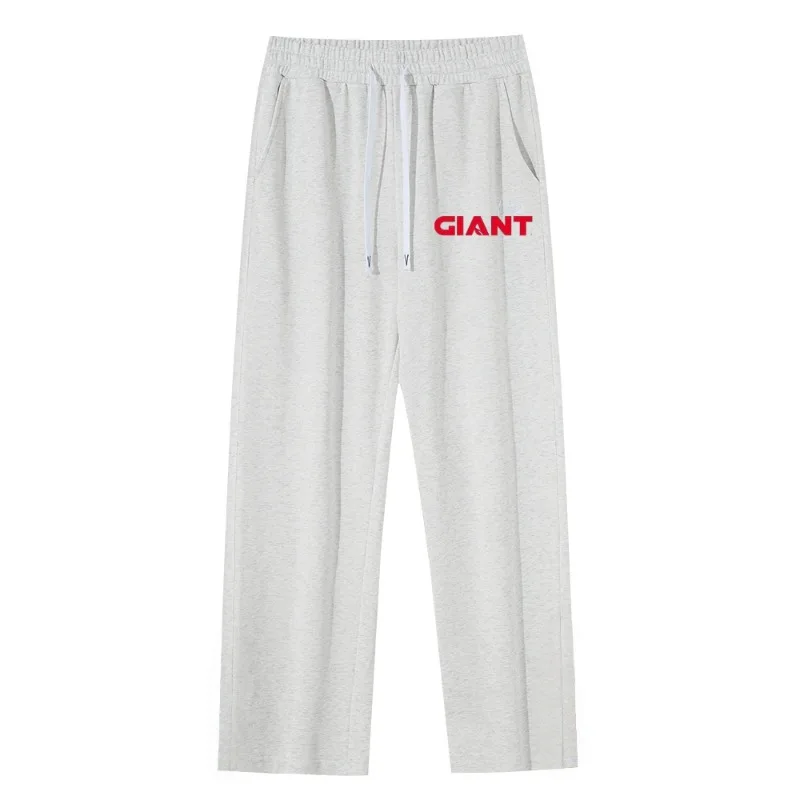 

2025 мужские спортивные штаны, повседневная спортивная одежда, спортивные штаны, свободные прямые брюки, широкие штанины, спортивный уличный велосипедный костюм