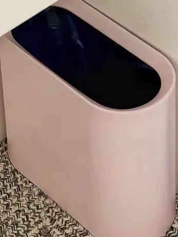

Bedside High Capacity Toilet Narrow Beautiful And Practical New 2025 Home Use Waste Bin Dustbin Garbage Can Trash Canister