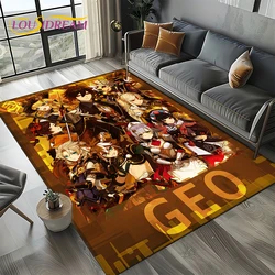 2025 New Genshin Impact Solo Cartoon Games Carpet Rug for Living Room Bedroom Home Sofa Decoration,Kids Play Non-slip Floor Mat