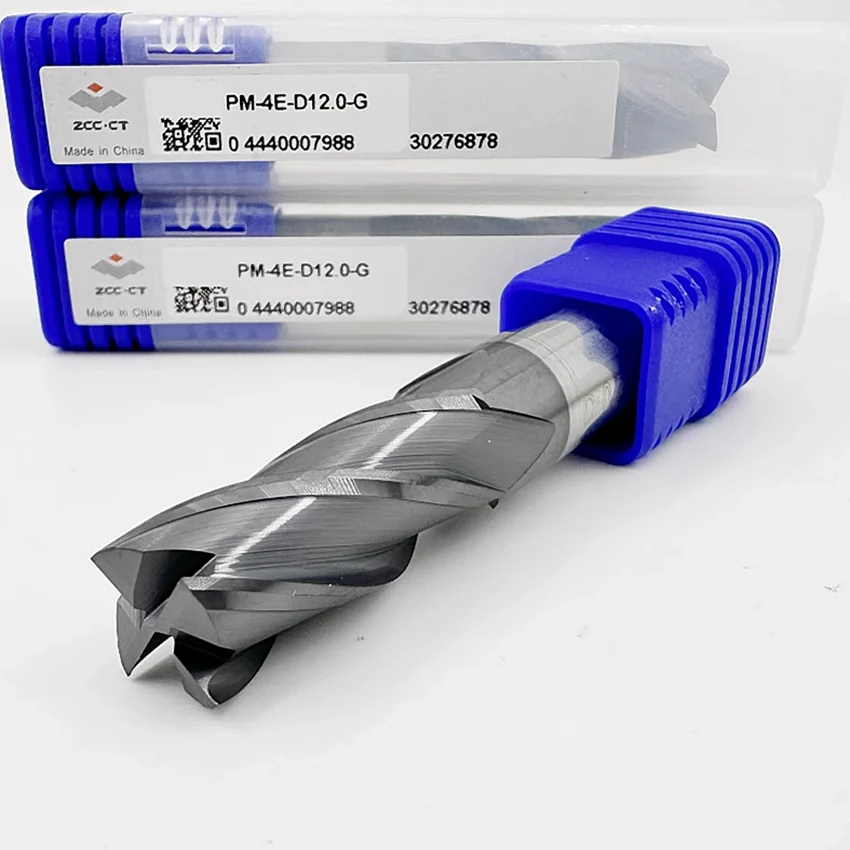 

PM-4E-D12.0-G/PM-4E-D14.0-G/PM-4E-D16.0-G/PM-4E-D18.0-G/PM-4E-D20.0-G ZCC.CT CNC PM-4E-G 4 flute flat end mills 4T End Mills