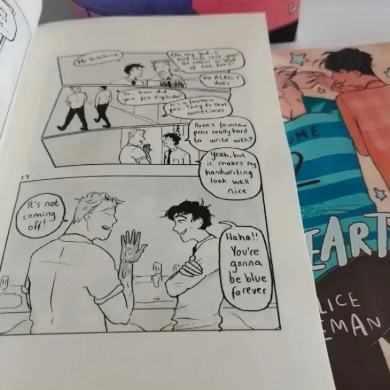 Imagem -06 - Alice Oseman Série Heartstopper Volume 15 Conjunto de Livros Volume 1-5 Livros por Conjunto