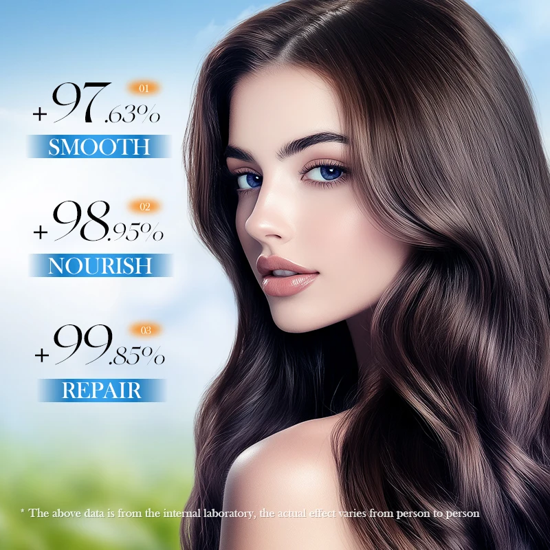 عسل كبسولات الشعر علاجات للشعر التالف بروتين زيت الأركان المغذي السلس ترطيب منتجات فيتامين العناية بالشعر #4