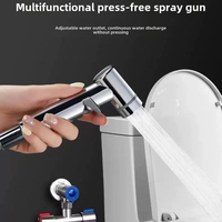 Durable ABS Spray Shower Head Handheld Adjustable Bathroom Sprayer Bathroom Accessories High Pressure Toilet Bidet Douche