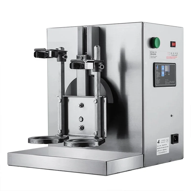 Commercial Milk Tea Mixer Double Head Milkshake Machine Drink Mixer Blender Milk Shaker Milk Bubble Mixing Machine