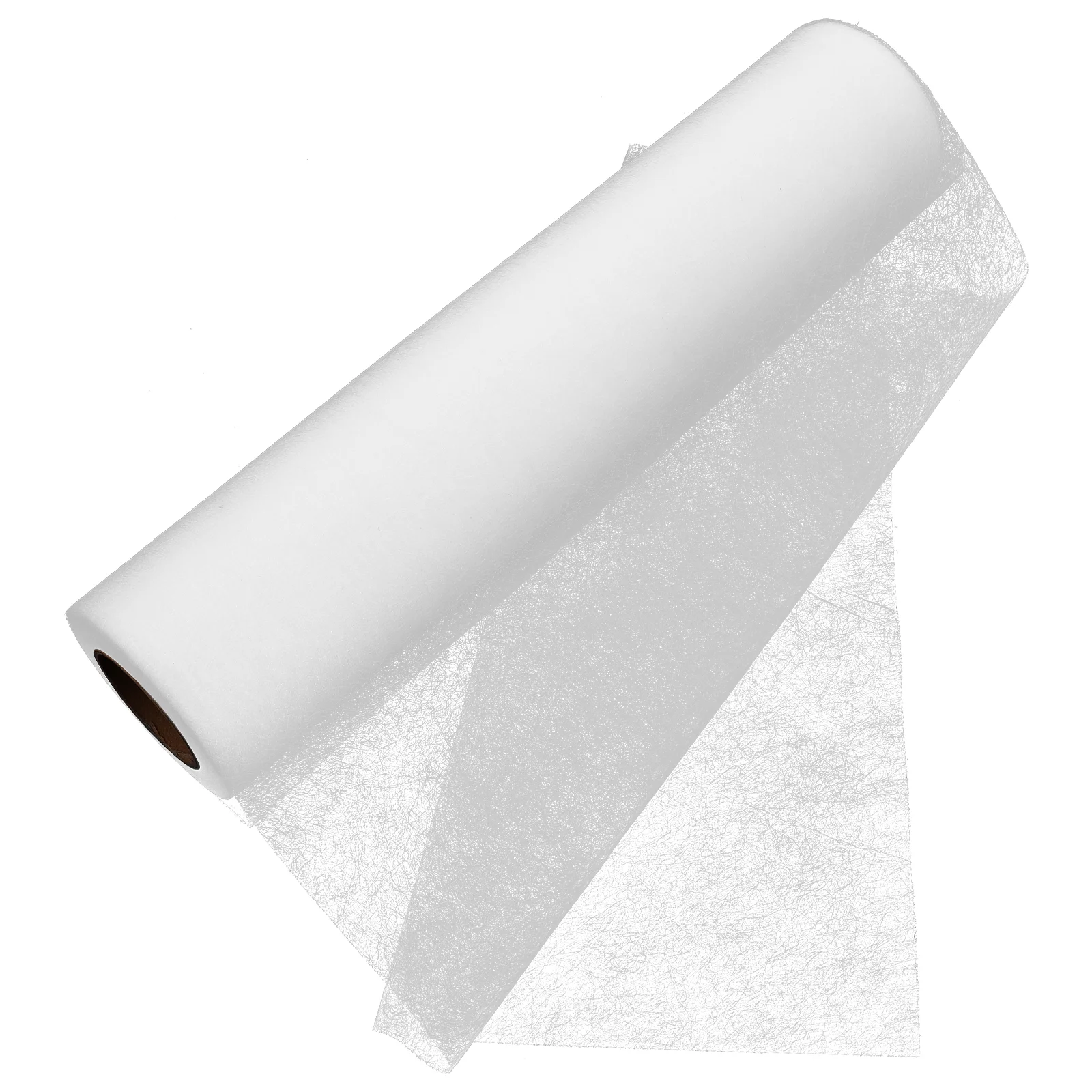 White Iron On Fusible Interfacing Non Woven Double Sided Interfacing for Quilting, Sewing, Crafting, and DIY Craft Supplies