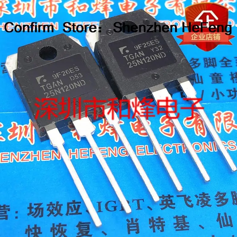 5PCS-10PCS TGAN25N120ND  TO-3P 1200V 25A   NEW AND ORIGINAL ON STOCK